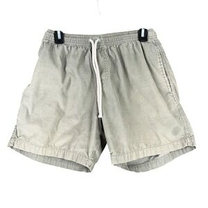 Slow Days Shorts Mens‎ L Corduroy Drawstring Chino Casual Preppy Classic
